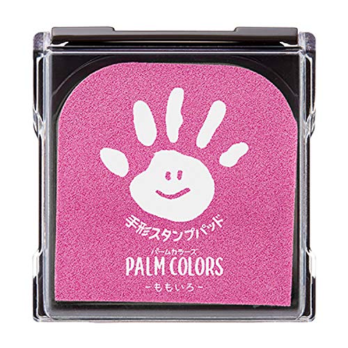 Shachihata Hand Stamp Pad PalmColors Momoiro HPS-A/H-P - WAFUU JAPAN