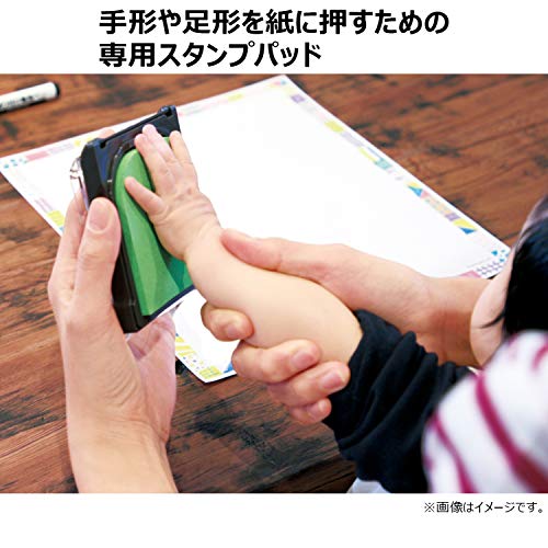 Shachihata Hand Stamp Pad PalmColors Momoiro HPS-A/H-P - WAFUU JAPAN