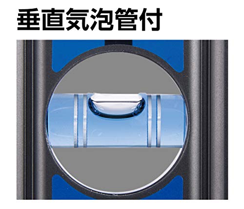 Shinwa Sokutei Blue Level Basic 300mm with magnet 73490 - WAFUU JAPAN