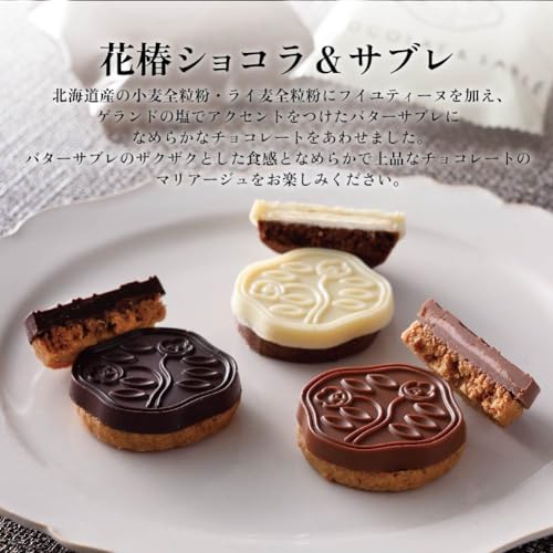 Shiseido Parlor Hanatsubaki Chocolat & Sablet 6pcs. - WAFUU JAPAN