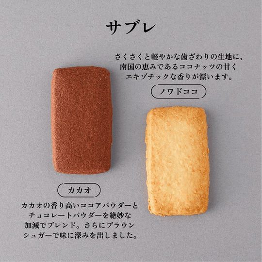 Shiseido Parlor Sablé 22pcs - WAFUU JAPAN
