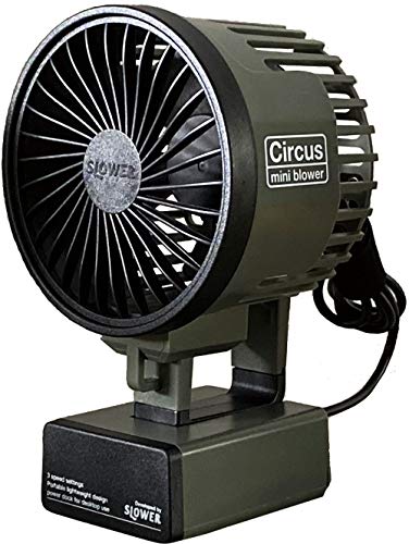SLOWER Fan Mini Blower Circus Olive Blower Fan - WAFUU JAPAN