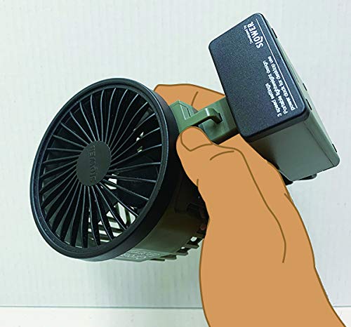 SLOWER Fan Mini Blower Circus Olive Blower Fan - WAFUU JAPAN