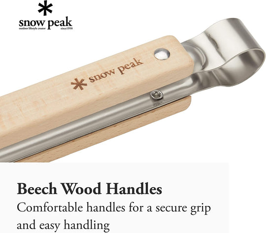 Snow Peak Barbeque Tongs N-020 - WAFUU JAPAN