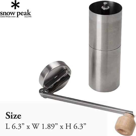 Snow Peak Field Barista Coffee Grinder CS-116 - WAFUU JAPAN