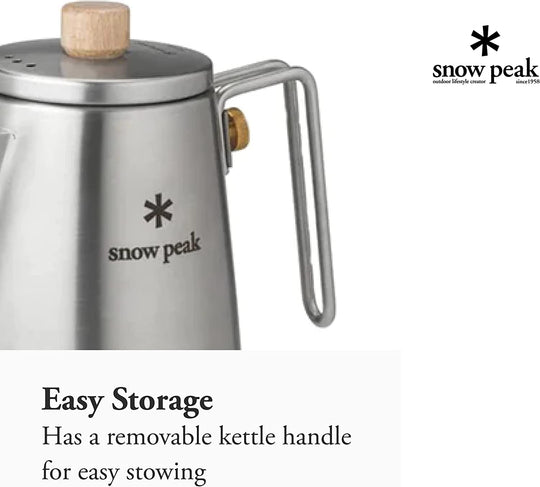 Snow Peak Field Barista Kettle CS-115 - WAFUU JAPAN