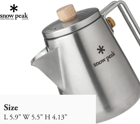Snow Peak Field Barista Kettle CS-115 - WAFUU JAPAN