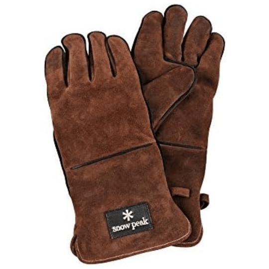 Snow Peak Fire Side Gloves UG-023BR - WAFUU JAPAN