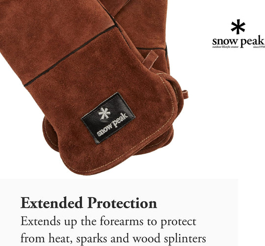 Snow Peak Fire Side Gloves UG-023BR - WAFUU JAPAN