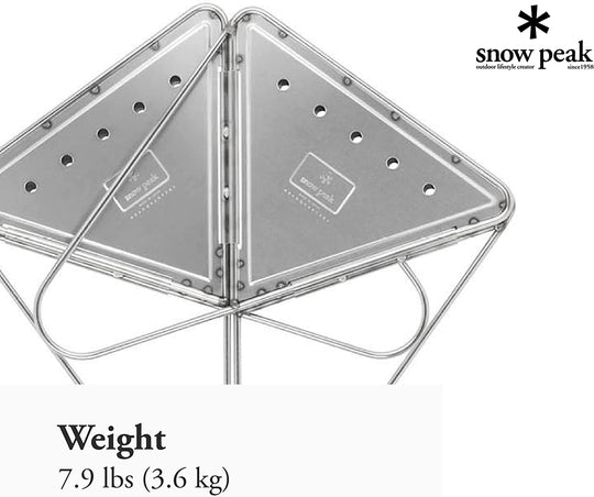 Snow Peak Pack & Carry Fireplace ST-031R - WAFUU JAPAN