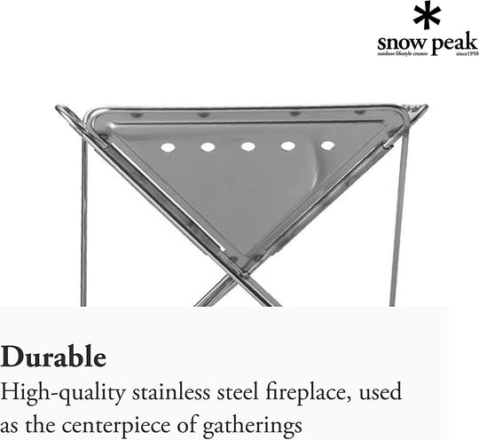 Snow Peak Pack & Carry Fireplace ST-031R - WAFUU JAPAN