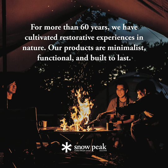Snow Peak Pack & Carry Fireplace ST-031R - WAFUU JAPAN