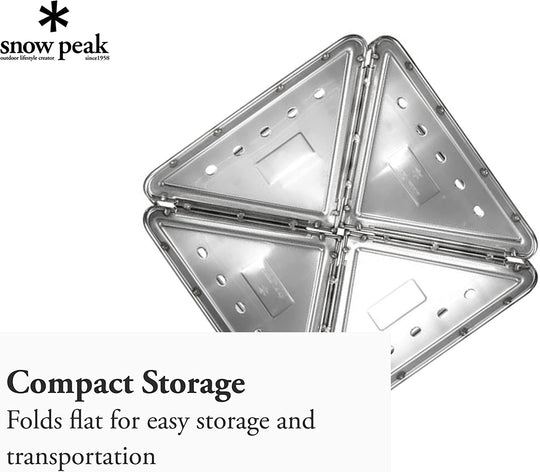 Snow Peak Pack & Carry Fireplace ST-031R - WAFUU JAPAN