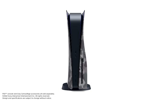 SONY Cover for PlayStation 5 Gray Camouflage PS5 - WAFUU JAPAN