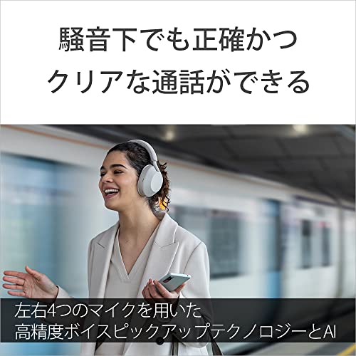 SONY WH-1000XM5 SM Platinum Silver Wireless Headphones - WAFUU JAPAN