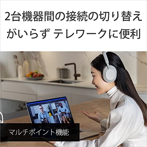 SONY WH-1000XM5 SM Platinum Silver Wireless Headphones - WAFUU JAPAN