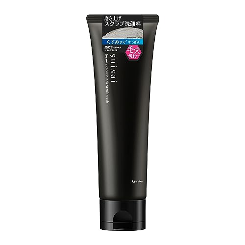 Suisai Beauty Clear Black Scrub Wash - WAFUU JAPAN
