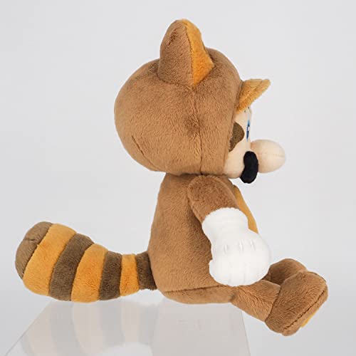 Super Mario 3D Land Raccoon Tanooki Mario Mario Plushie - WAFUU JAPAN
