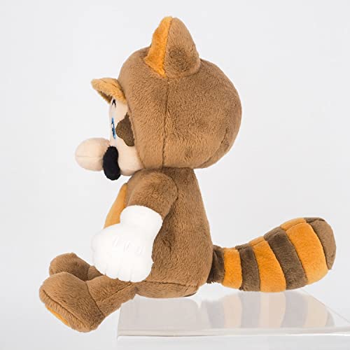 Super Mario 3D Land Raccoon Tanooki Mario Mario Plushie - WAFUU JAPAN