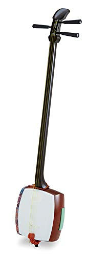 SUZUKI Suzuki Hosozao Shamisen Set Kaede Wooden + Resin Bessao MS-8 - WAFUU JAPAN