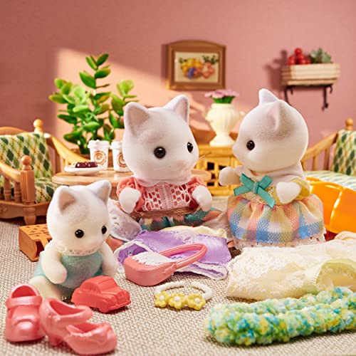 Sylvanian Families Dolls Latineco Cat Family FS-52 - WAFUU JAPAN