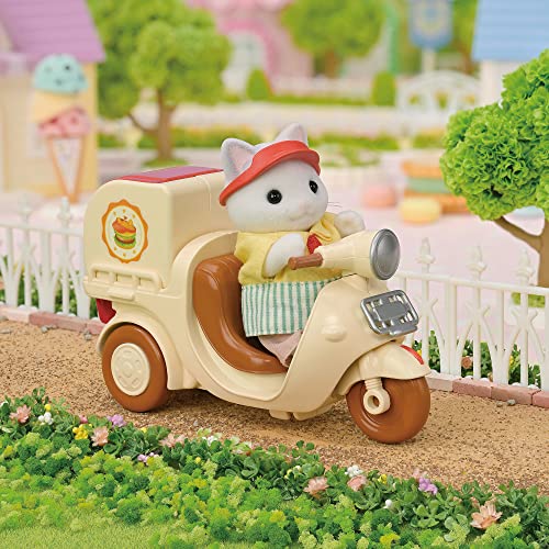 Sylvanian Families Hamburger Wagon Epoch Calico Critters MI-91 Doll House - WAFUU JAPAN