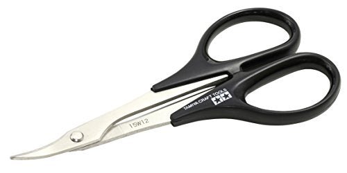 TAMIYA Craft Tool Series No.05 Curved Scissors Tool for Plastic Model 74005 - WAFUU JAPAN