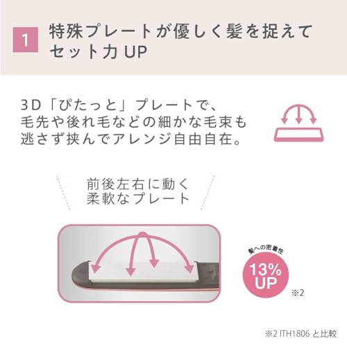TESCOM Hair Iron 26mm TS550A 100V~240V - WAFUU JAPAN