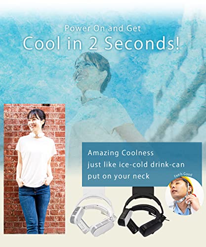THANKO Neck Cooler Evo Battery model TK-NEMB3 (Black) - WAFUU JAPAN