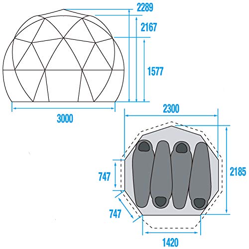 THE NORTH FACE Geodome 4 Tent Geodome 4 NV21800 - WAFUU JAPAN