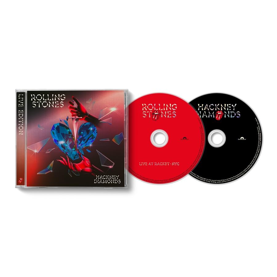 The Rolling Stones Hackney Diamonds Japan Bonus Track 2 SHM-CD Live Japan  Limited