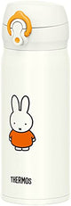 Thermos Miffy Botol Air Vakum Insulasi 13.5 fl oz JNL-404B Putih Oranye