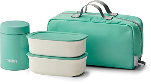 Thermos Vacuum Insulated Soup Lunch Set Mint JEA-800 MNT - WAFUU JAPAN