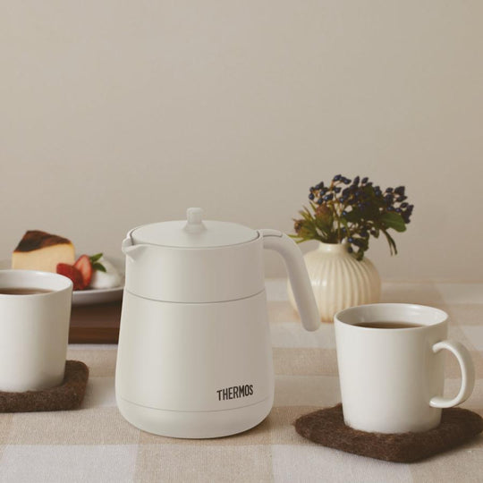 THERMOS Vacuum Insulated Teapot 700ml / TTE-700 100V - WAFUU JAPAN