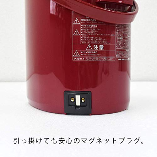 TIGER ELECTRIC Kettle 3.0L Vaporless VE Electric Hot Water Bottle Red PIP-A300-R - WAFUU JAPAN