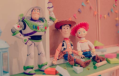 Toy Story 4 Real Size Talking Figure with test batteries (3 AAA alkaline batteries) Jesse (L: 37cm) - WAFUU JAPAN