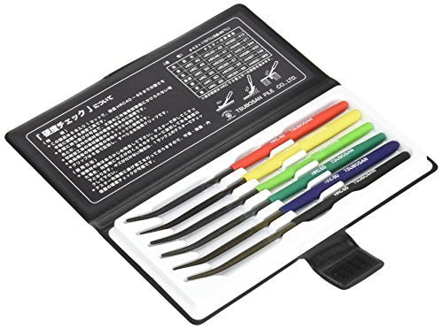 TSUBOSAN Japan-Hardness Tester Checker File Set MA00600 Set of 6 - WAFUU JAPAN