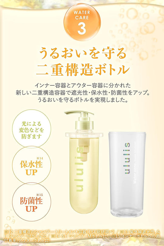 ululis Water Conc Repair Shampoo + Treatment set Flora Sabon - WAFUU JAPAN
