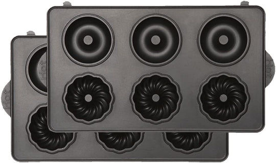 Vitantonio Square Hot Sand Plate 2-Pack VWH-50 Baking Plate - WAFUU JAPAN