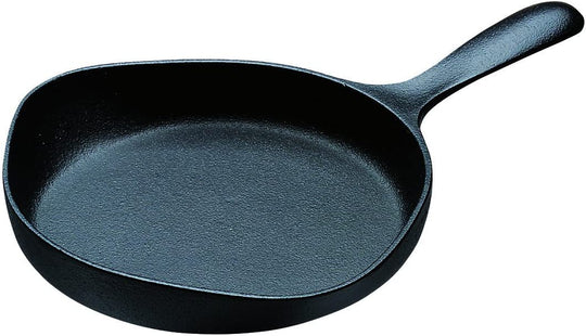 Yanagi Sori Japanese made Nambu Ironware Mini Pan 16cm 18cm Frying Pan IH compatible without lid YT-13 - WAFUU JAPAN