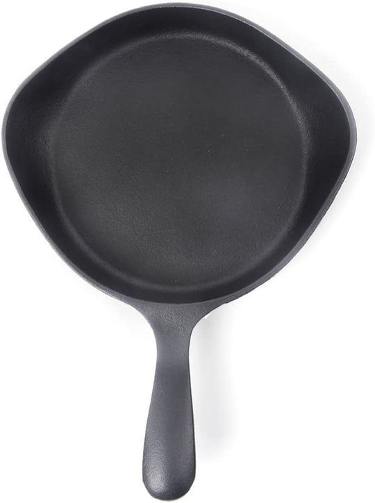 Yanagi Sori Japanese made Nambu Ironware Mini Pan 16cm 18cm Frying Pan IH compatible without lid YT-13 - WAFUU JAPAN