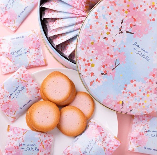 YOKU MOKU Cherry Blossom Chocolate Sandwich - WAFUU JAPAN