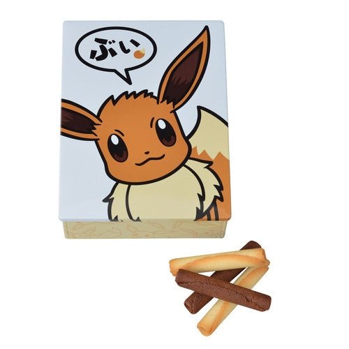 YOKU MOKU Cigare EIEVUI Rolled Butter Cookies - Japan Pokemon Center Limited - WAFUU JAPAN
