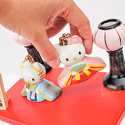 Yoshinori Hello Kitty Hina Doll with Snow Cave 183020 - WAFUU JAPAN