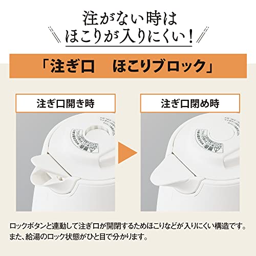Zojirushi Electric Kettle 1.0L 1300W CK-DA10 100V - WAFUU JAPAN