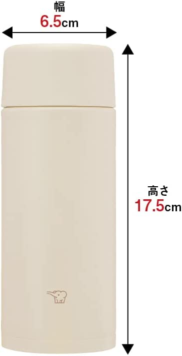 Zojirushi Water Bottle Screw Stainless Steel Mug Seamless Direct Drink SM-ZB36 360ml - WAFUU JAPAN