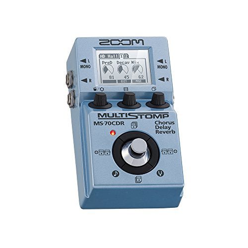 ZOOM MS-70CDR MultiStomp Chorus Delay Reverb Pedal - WAFUU JAPAN