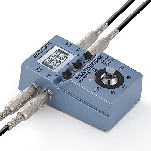 ZOOM MS-70CDR MultiStomp Chorus Delay Reverb Pedal - WAFUU JAPAN