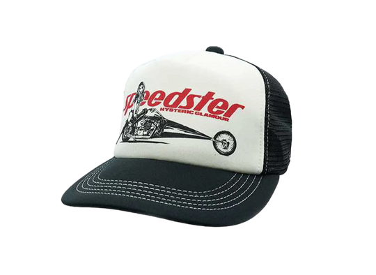 HYSTERIC GLAMOUR Speedster Mesh Cap Black
