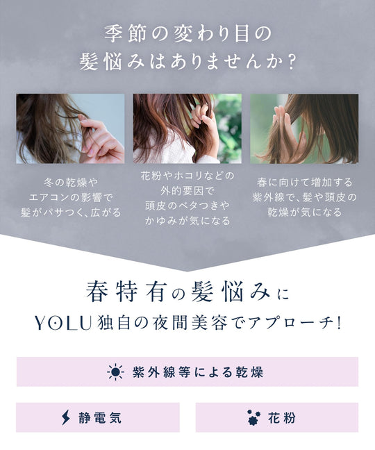 [2025 Spring Limited Edition] YOLU Treatment Calm Night Repair 475g - WAFUU JAPAN